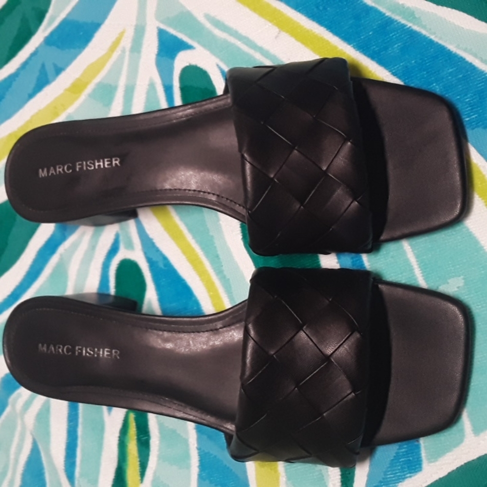 Marc Fisher block heel sandal